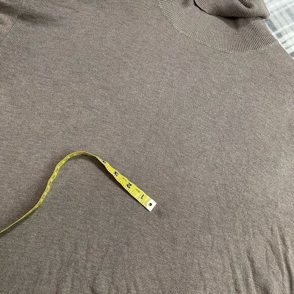 Joan Vass turtle neck tunic sweater - Picture 7 of 12